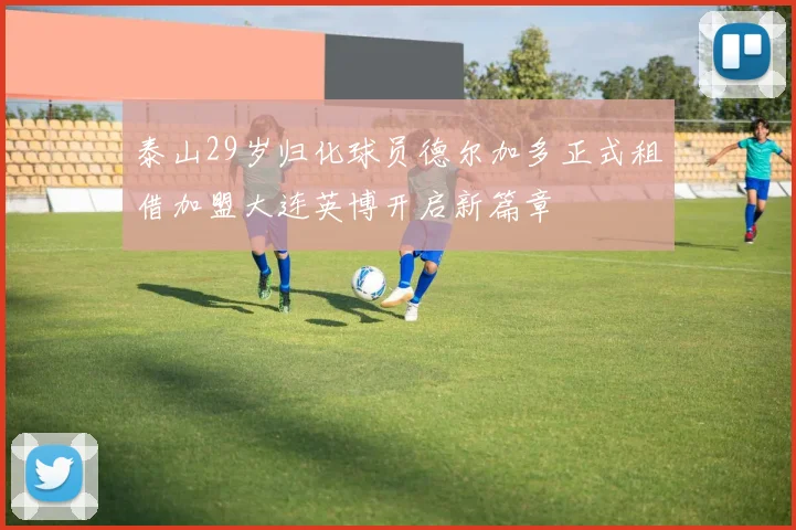 泰山29岁归化球员德尔加多正式租借加盟大连英博开启新篇章