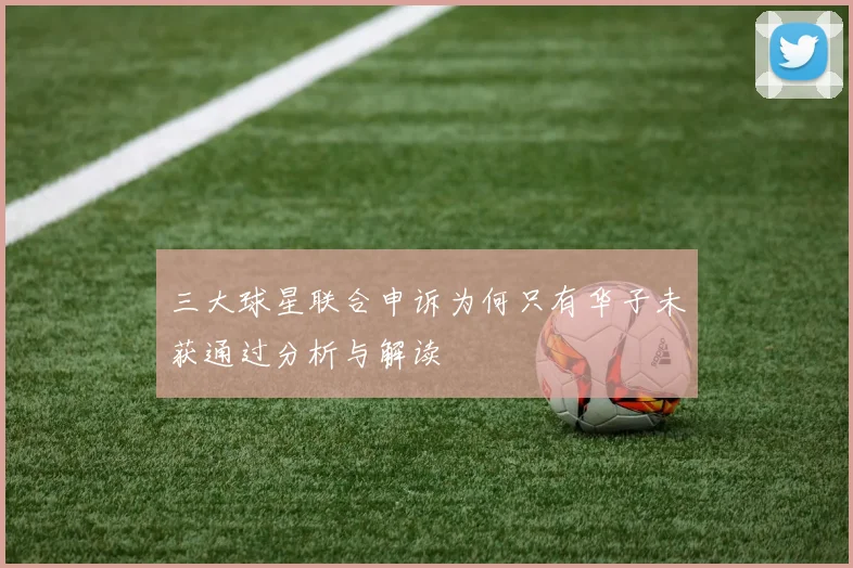 三大球星联合申诉为何只有华子未获通过分析与解读