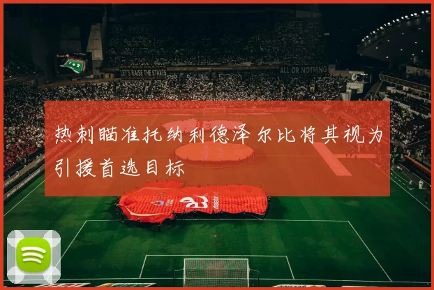 热刺瞄准托纳利德泽尔比将其视为引援首选目标